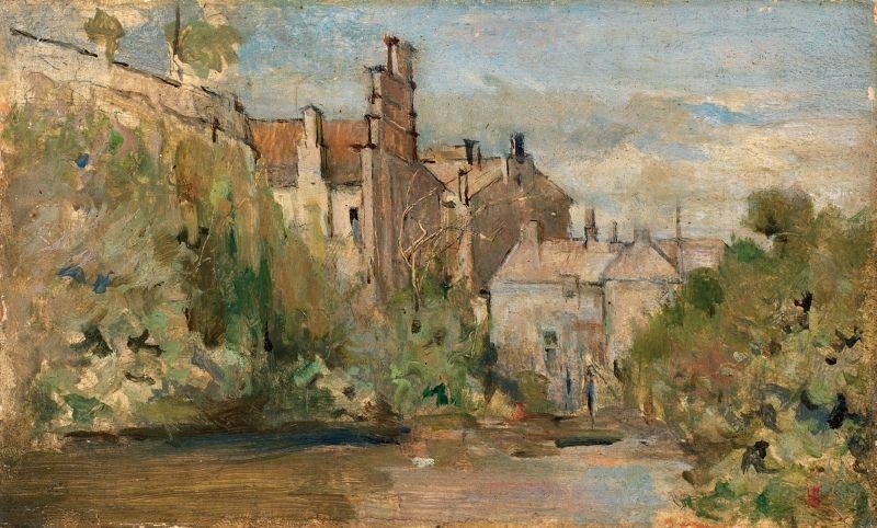 Telemaco Signorini - Impressione Cittadina