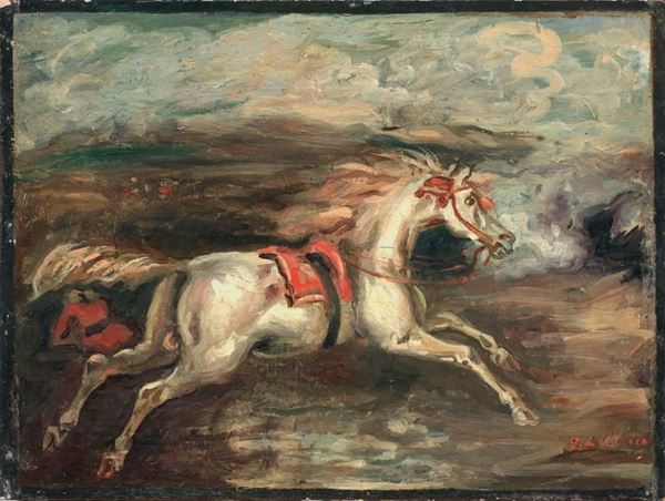 Giorgio de Chirico - Cavallo fuggente