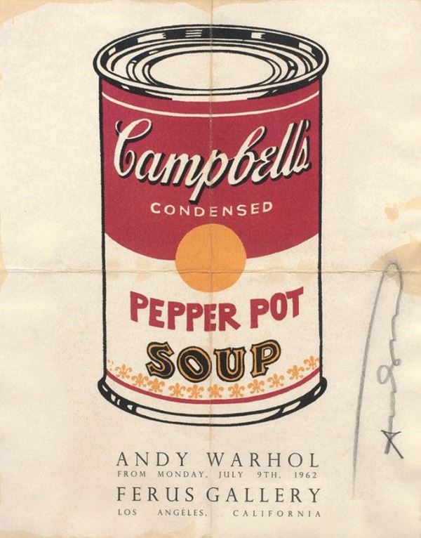Andy Warhol - Campbell's Pepper Hot Soup
