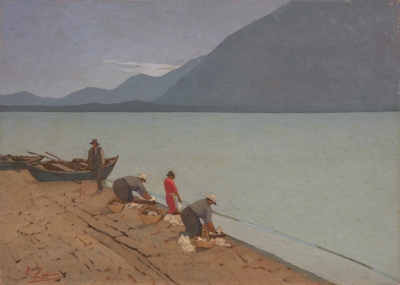 Giovanni Lomi - Lavandaie