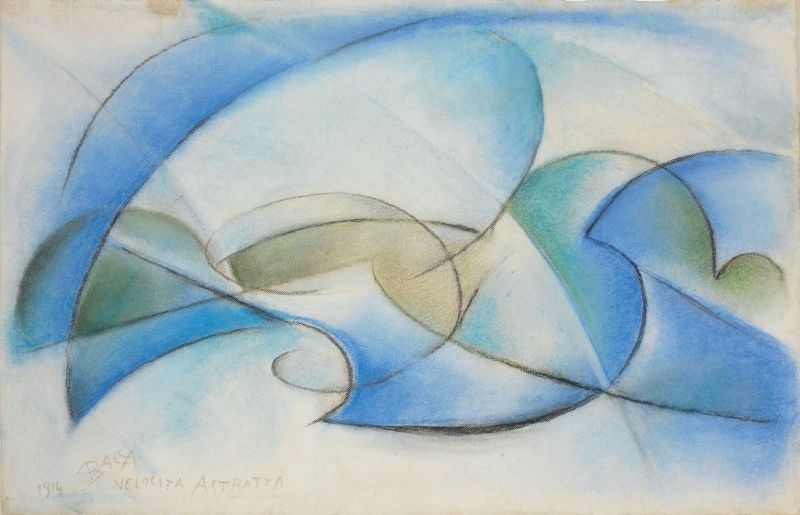 Giacomo Balla - Velocità Astratta N. 2