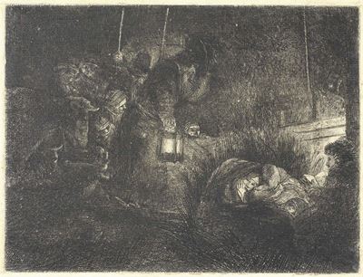 Adorazione dei Pastori (scena Notturna)