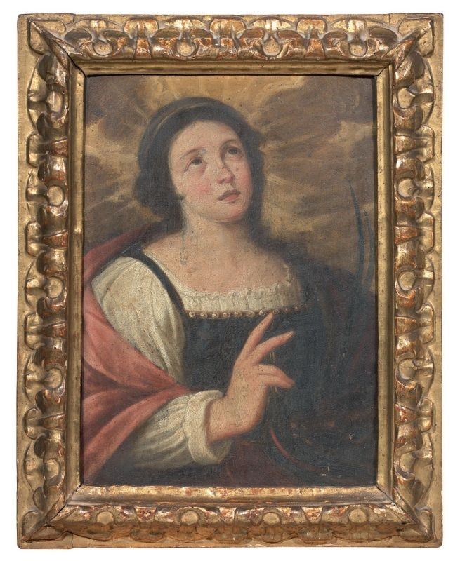 Scuola Italia Centrale del XVII Secolo - Santa Margherita D'antiochia