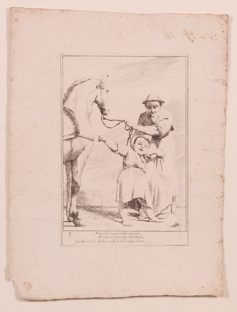 Giuseppe Maria Crespi, Detto Spagnolo - Cacasenno con la Nonna e Marcolfa