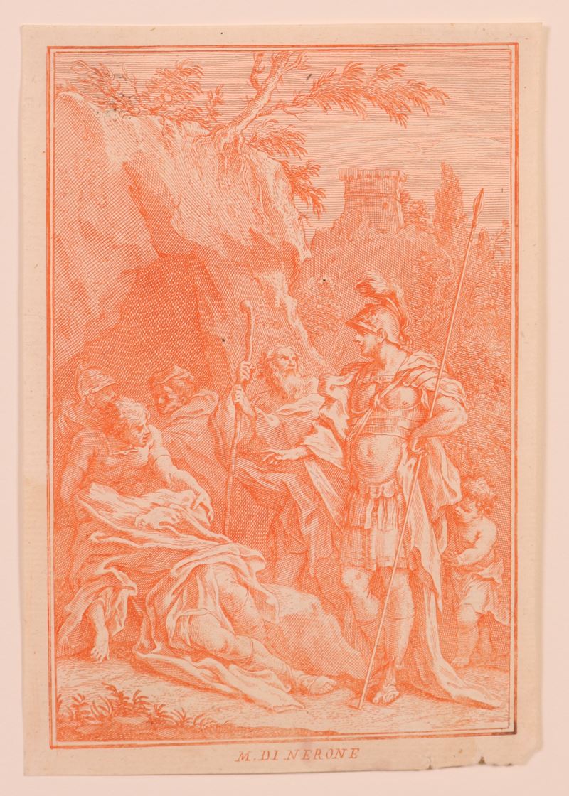 Gaetano Gandolfi - Morte di Nerone