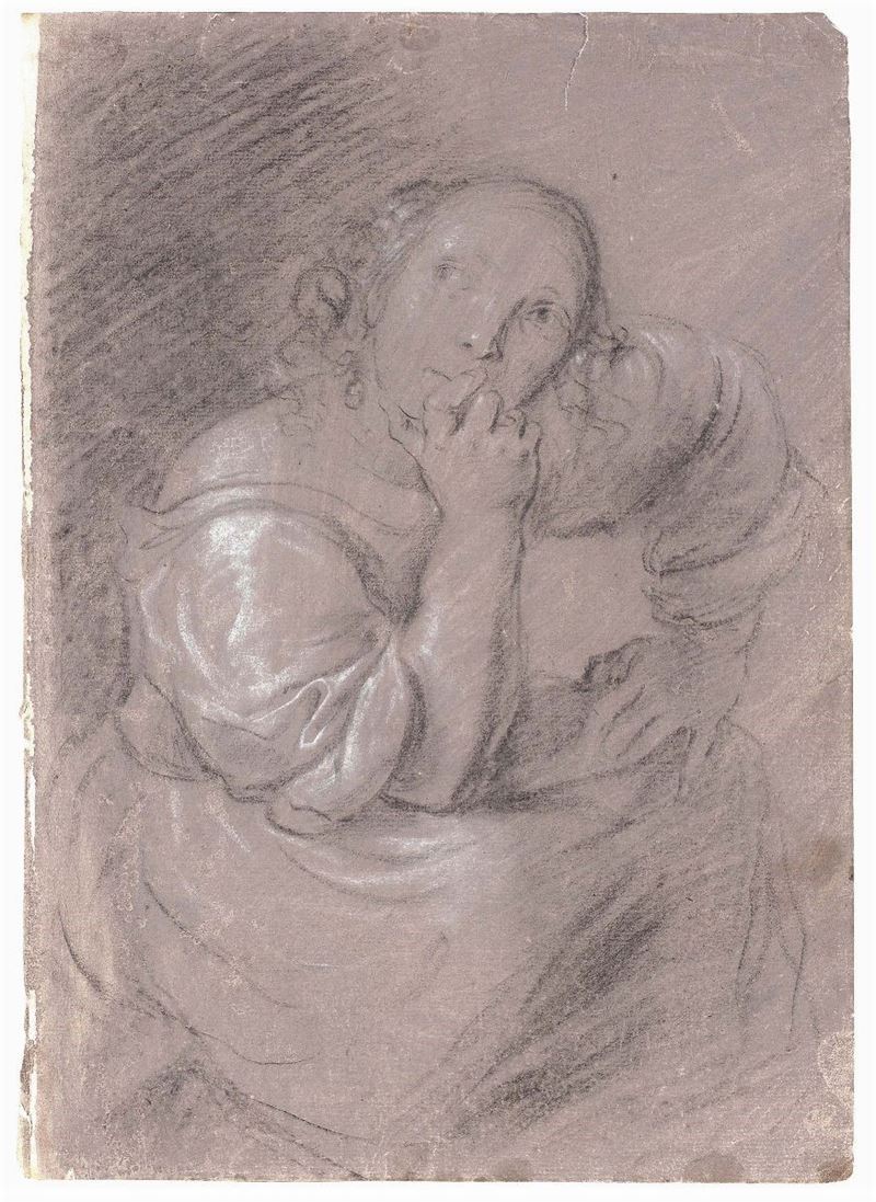 Scuola dei Bassano, Seconda Metà del XVI Secolo - Donna Seduta