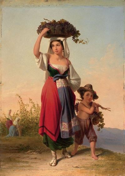 Tempo di Vendemmia nella Campagna Romana
