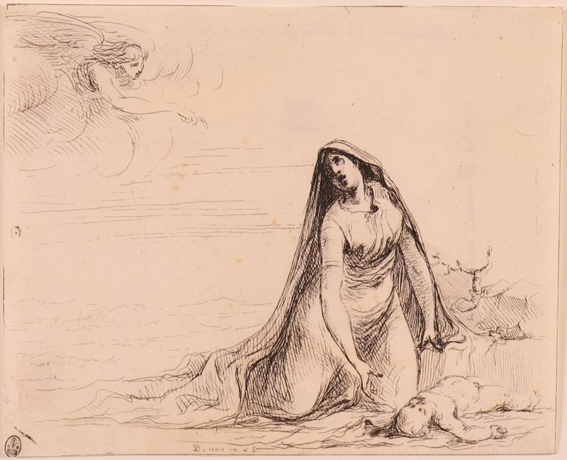 Dominique Vivant Denon - Agar e Israele
