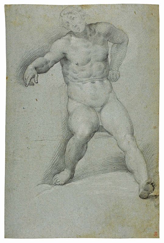 Cristoforo Roncalli, detto Il Pomarancio (attr. a) - Studio di nudo