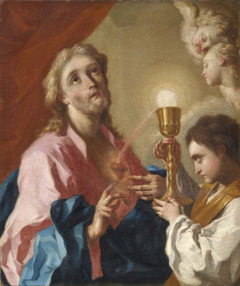 Paolo De Matteis (attr. A) - Sacro Cuore di Gesù