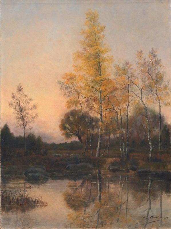H. De Chenevière - Paesaggio
