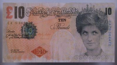 Banksy Of Englands, 10 Pounds