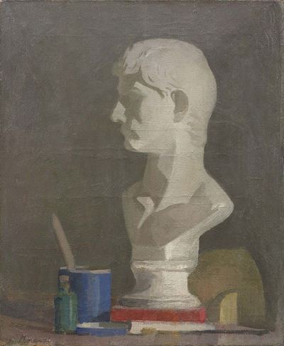 Natura Morta con il Busto di Gesso