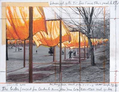 The Gates. Project For Central Park, New York City