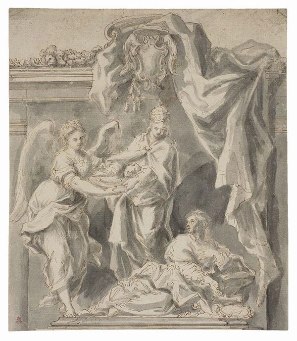Sebastiano Conca - Allegoria di Benedetto XIII