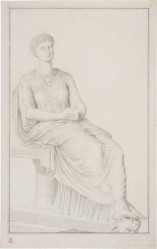 Giovanni Domenico Campiglia - Studio per Agrippina