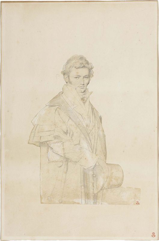 Jean August Domenique  Ingres (attr. a) - Alexandre Lethière