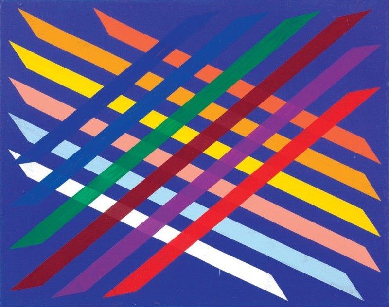 Piero Dorazio - Angolo Blu