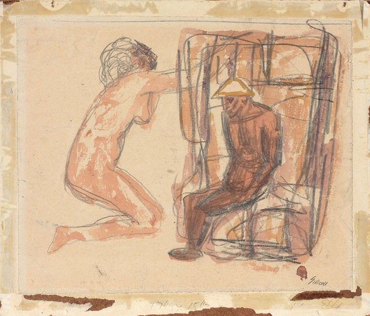 Mario Sironi - Senza Titolo