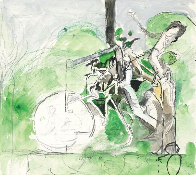 Graham Sutherland - Studio per «three Forms»