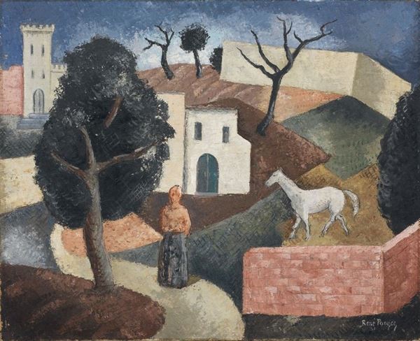 Ren&#233; Paresce - Paesaggio Italiano