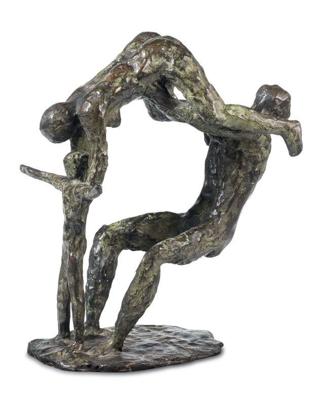 Arturo Martini - Famiglia di Acrobati