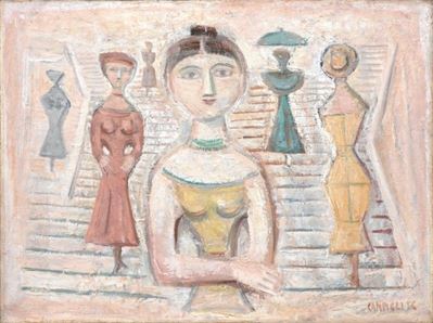 Sei Donne sulle Scale (la Scalinata)