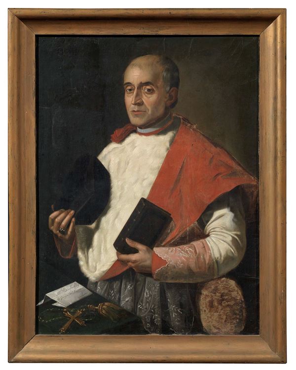 Ignoto del XIX secolo - Ritratto del Canonico Giuseppe Visconti