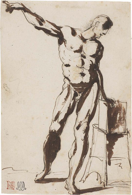 Vincenzo Camuccini - Studio di nudo maschile
