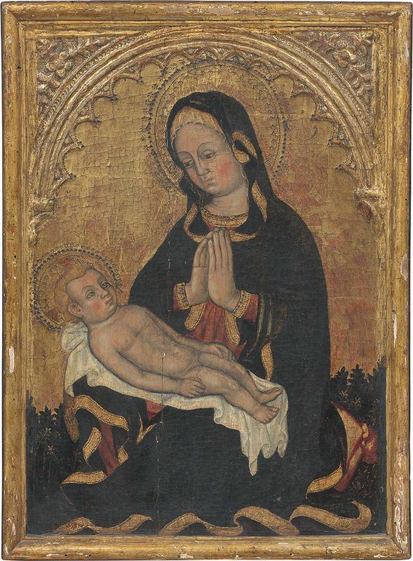 Scuola veneta prima met&#224; XV secolo - Madonna dell'Umiltà