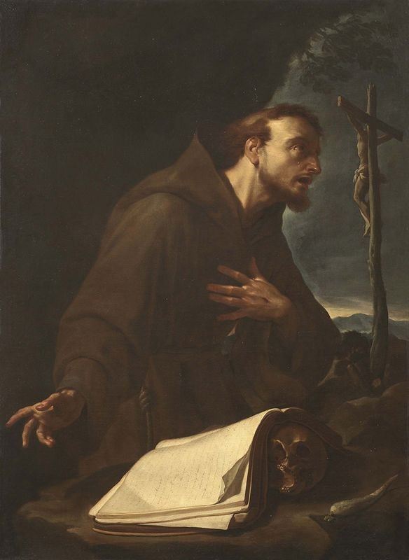 Scuola Bolognese Fine XVII Secolo - San Francesco