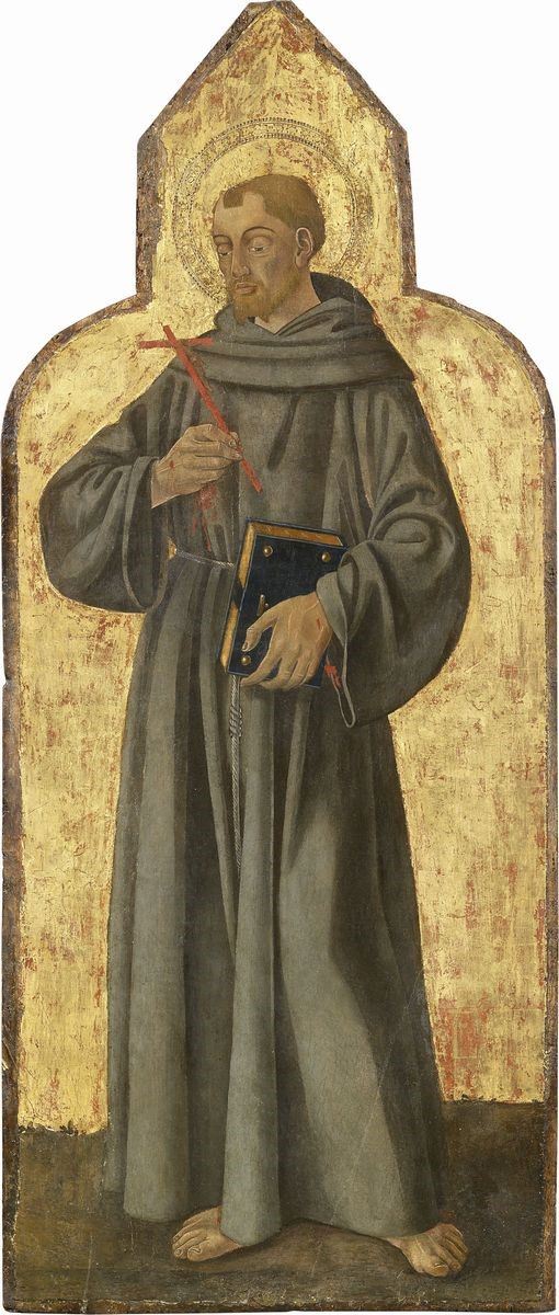 Antoniazzo Aquili, Detto Antoniazzo Romano (bottega Di) - Santo Francescano