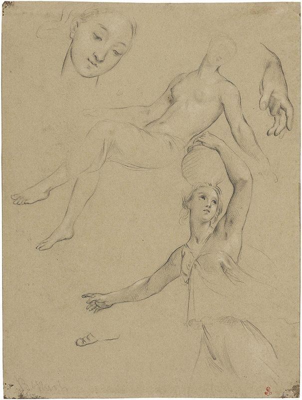 Giuseppe Bezzuoli - Studi di Figura