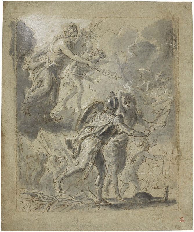 Pier Francesco Mola - Allegoria della Gerusalemme Liberata