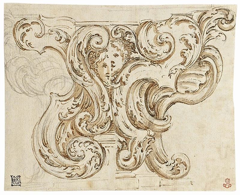 Antonio Rolli - Tre «studi per Arredi»