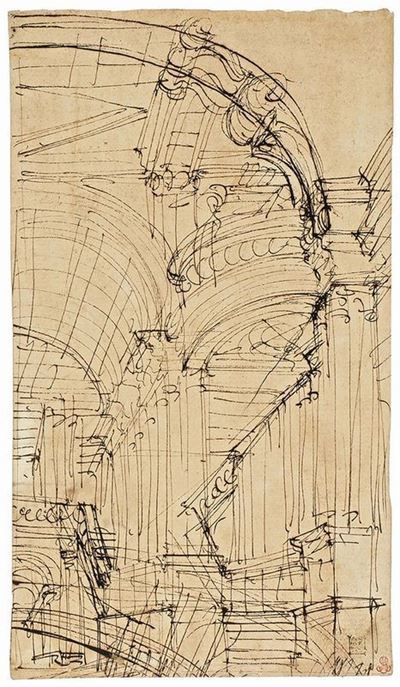 Due «schizzi di Scenografia»