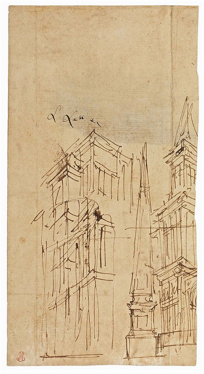 Ferdinando Galli da Bibiena - Due «schizzi di Scenografia»