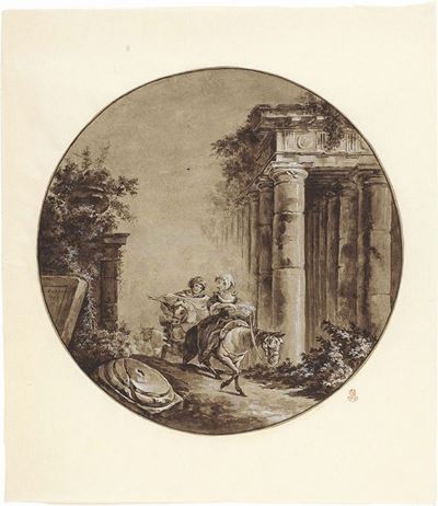 Paesaggio con Rovine e Figure