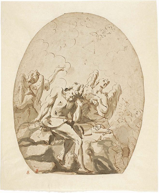 Sebastiano Galeotti - S. Gerolamo ed Angeli