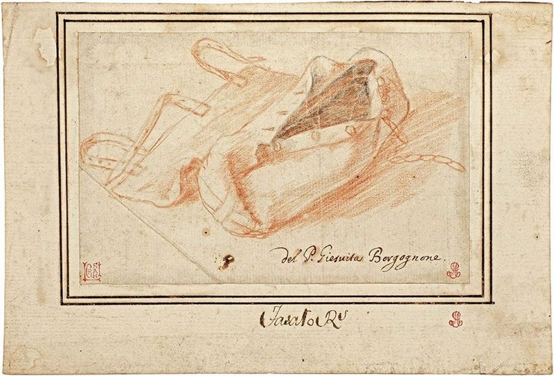 Jacques Courtois, Detto il Borgognone - Studio per una Bisaccia