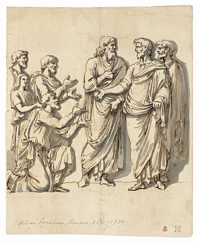Andrea Procaccini - Scena Tratta da un Rilievo Romano