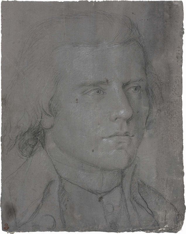 Joshua Reynolds (attr. A) - Ritratto di Gentiluomo