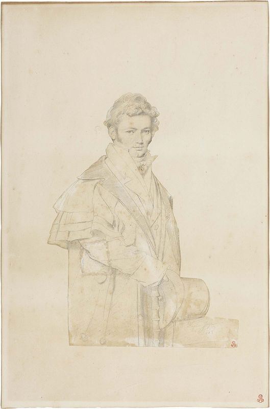 Jean August Domenique Ingres (attr. A) - Alexandre Lethière