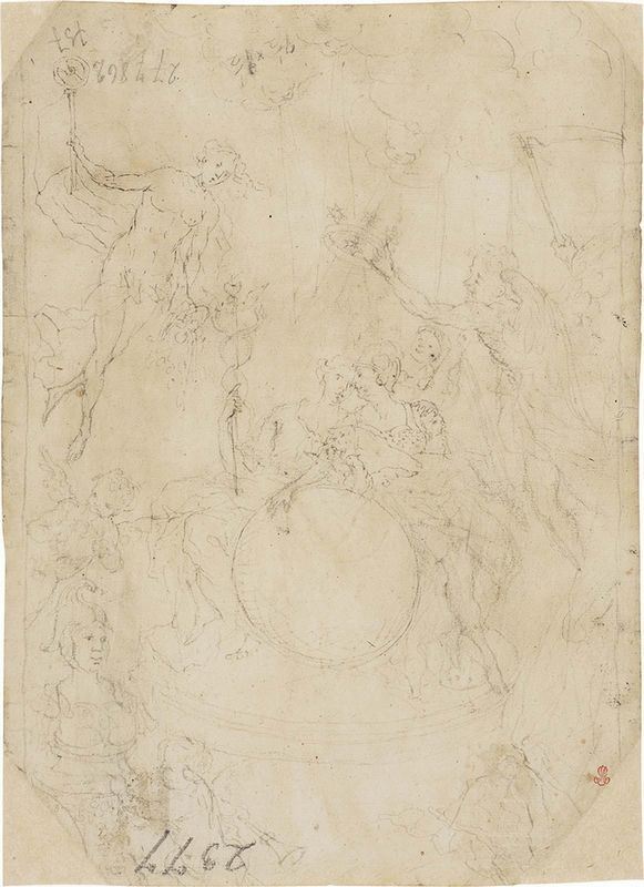 Anonimo del XVII Secolo - Scena Mitologica