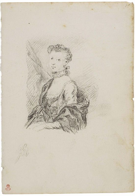 Carlo Spiridione Mariotti - Ritratto di dama