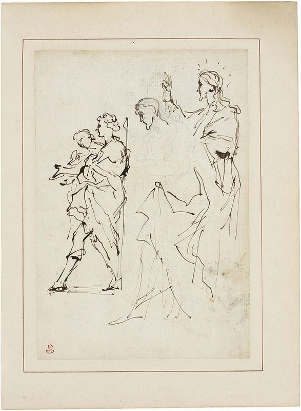 Pompeo Ghitti - Gesù Cristo e Altre Figure