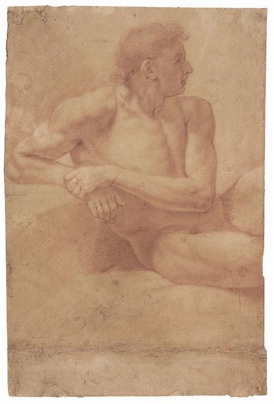 Giovanni Battista Merano - Uomo Seduto