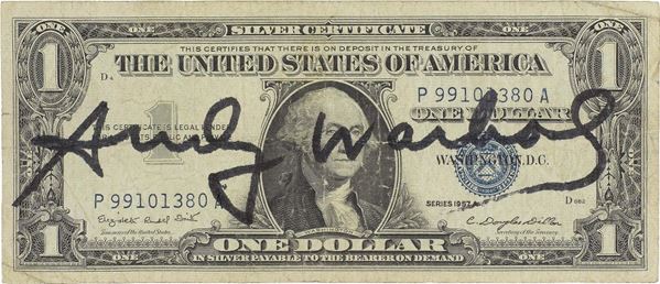 Andy Warhol - One Dollar Washington