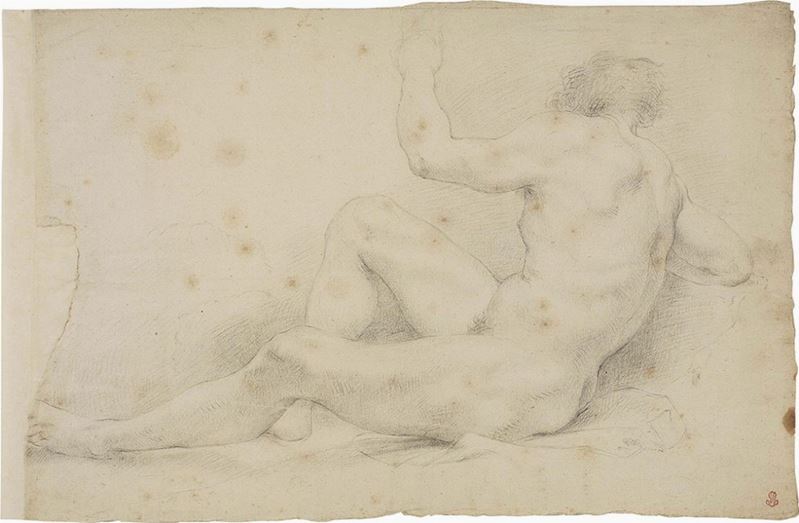 Gaetano Gandolfi - Nudo di Spalle