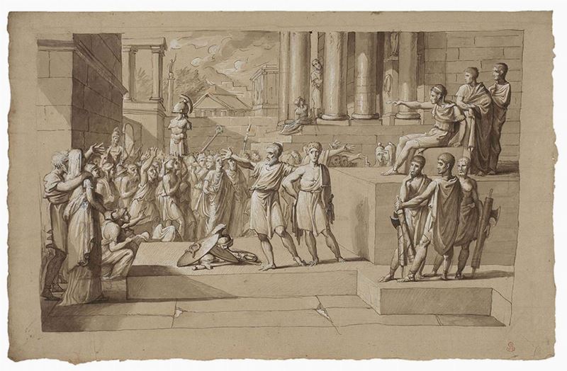 Allievo Dell'accademia Atestina - Difesa del Figlio Bruto